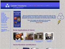 Tablet Screenshot of ozoneapplications.com